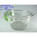 glass salad bowl